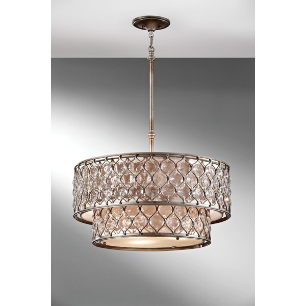 Elstead Fe Lucia P E 2tr Feiss 6 Light Chandelier