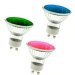 Coloured LED GU10