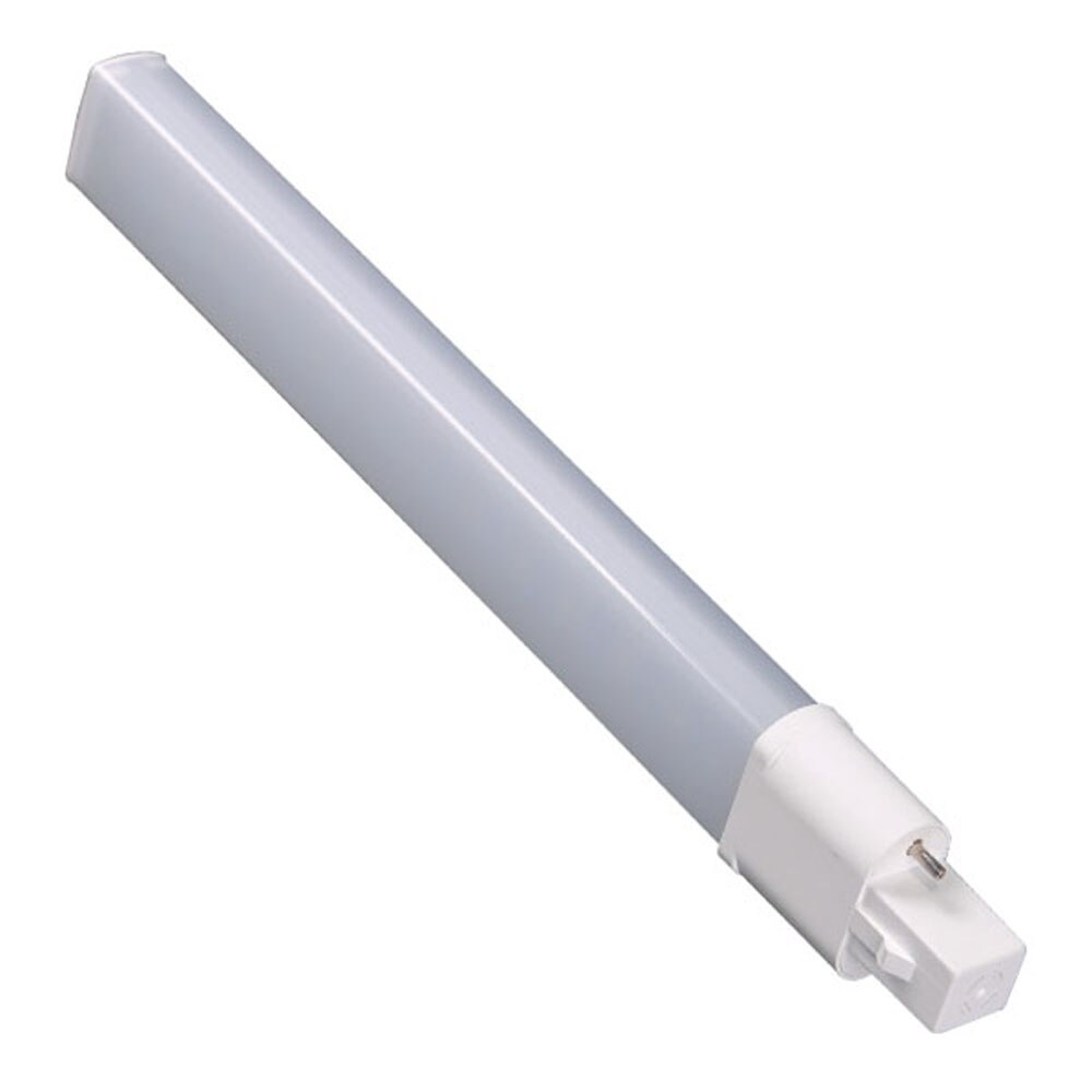 TCP 7W PL Fluorescent Lamp - Daylight White (5000K) Twin Tube G23 Base Light Bulb, 410 Lumens