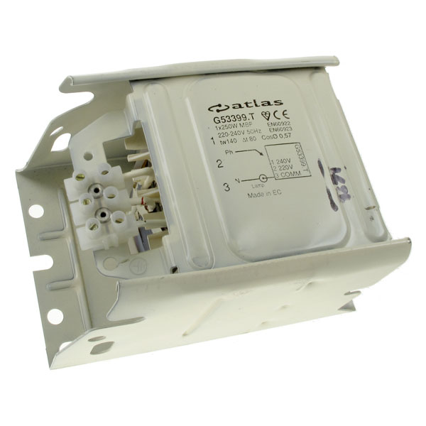 250W Mercury Control Gear