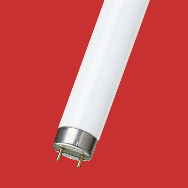 2 Foot Fluorescent Tube 18W Sylvania Red 18 Watt