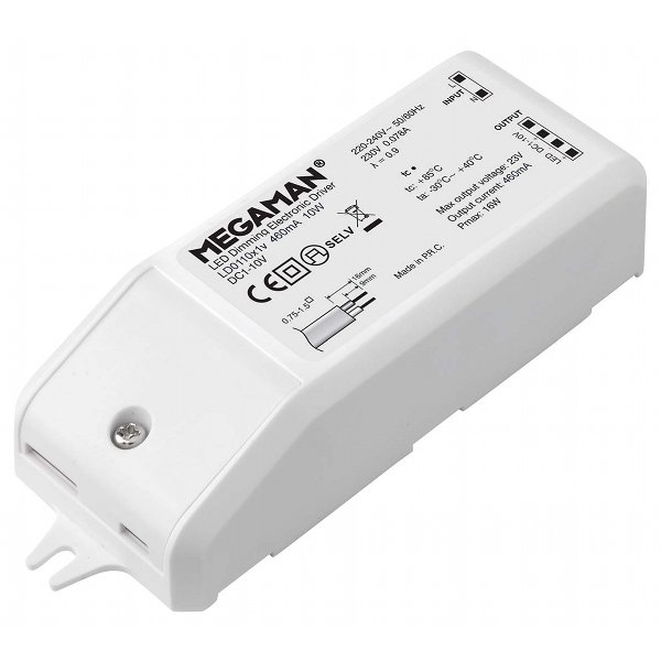 500-650mA Constant Current LED Drivers Non-Dimming