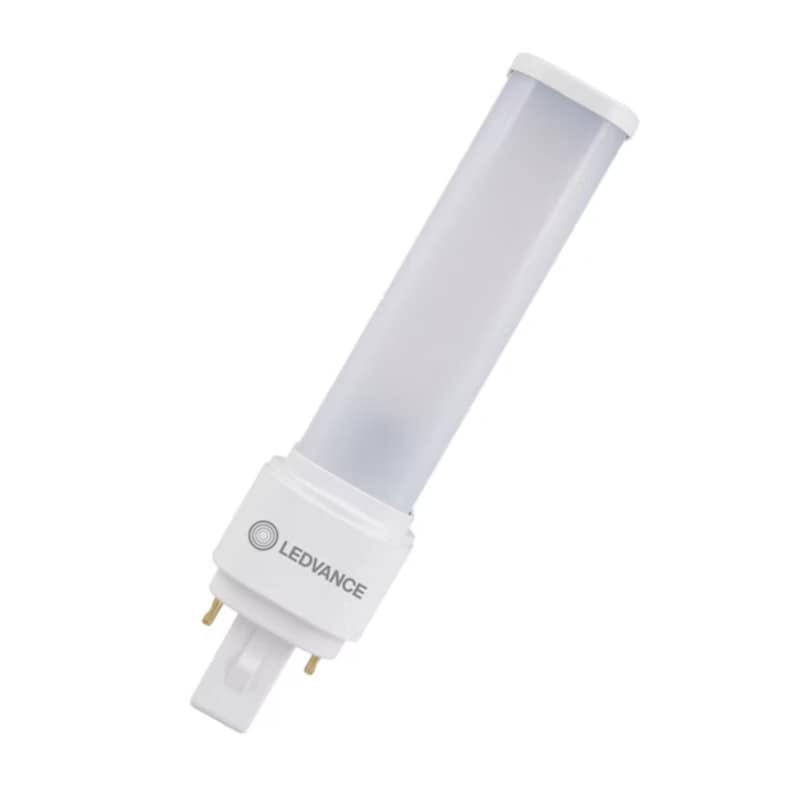LED PL C 2 Pin Plug In 9W 990lm 3000K EM and AC Mains Ledvance
