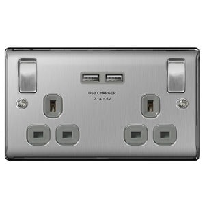 Sockets with USB