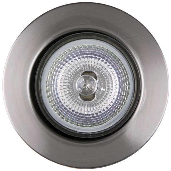 SYLFire Fixed Brushed Steel 240V No Lamp