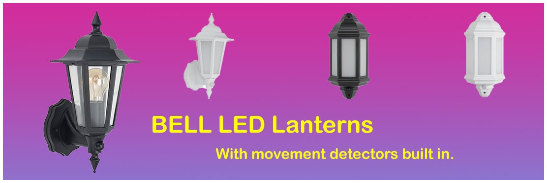 Bell PIR Activated Lanterns